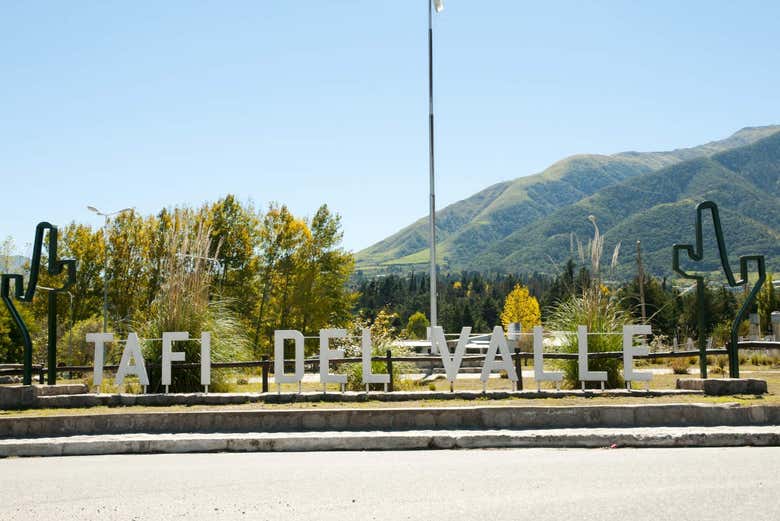 Entering Tafí del Valle