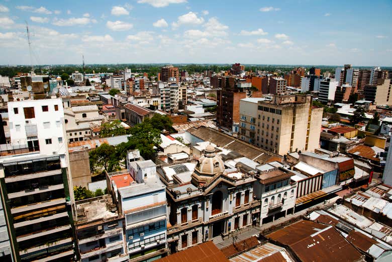 Panoramic view of Tucumán