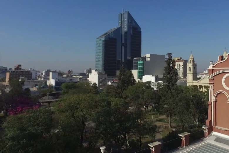 Panoramic view of Santiago del Estero