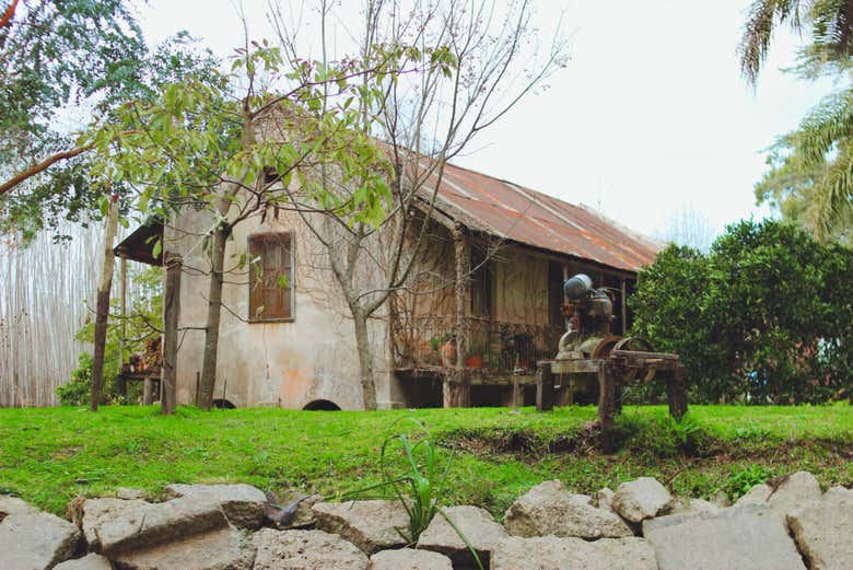 Casa tipica del Delta del Tigre