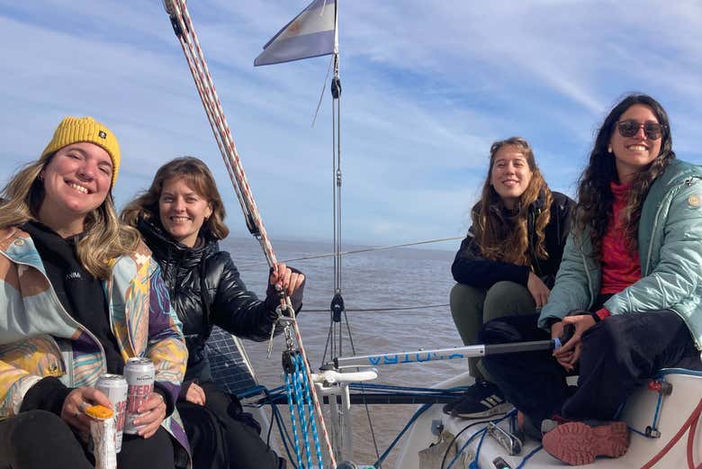 Navegando a bordo del velero