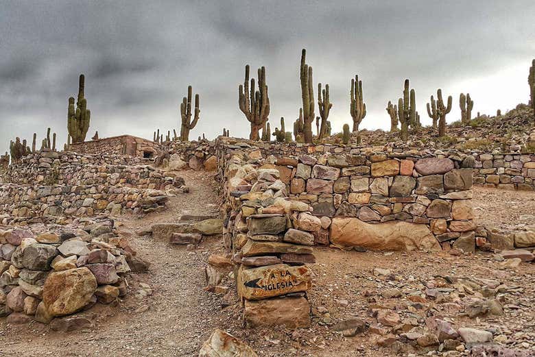 Pre-Inca ruins in Pucará