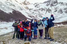 Paseo con raquetas de nieve en Valle Tierra Mayor
