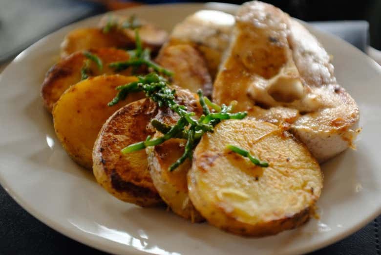 Provaremos a gastronomia da zona