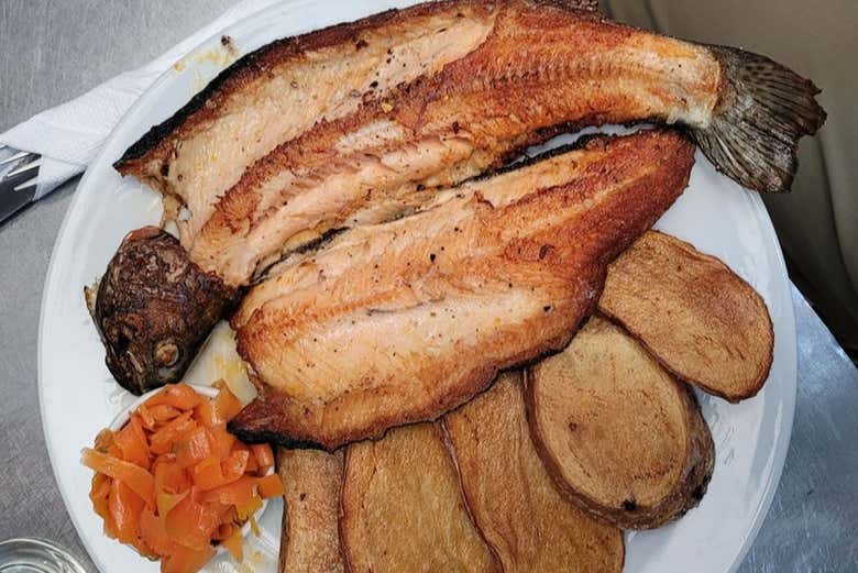 Asado fueguino