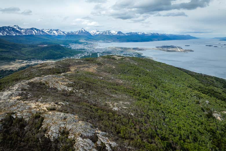 Disfrutando de unas hermosas vistas