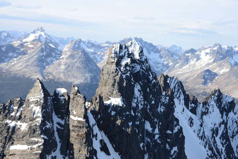 The Andes mountains
