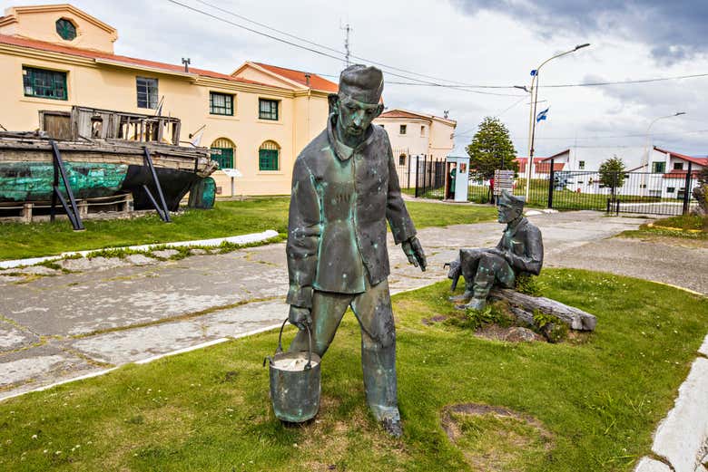 Sculture a Ushuaia