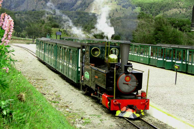 Le train du bout du monde en route