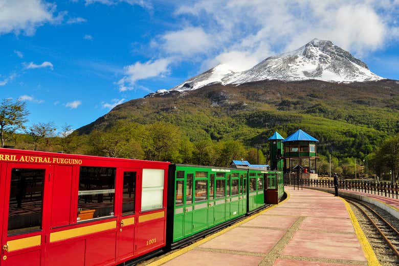 La estación del Tren del Fin del Mundo