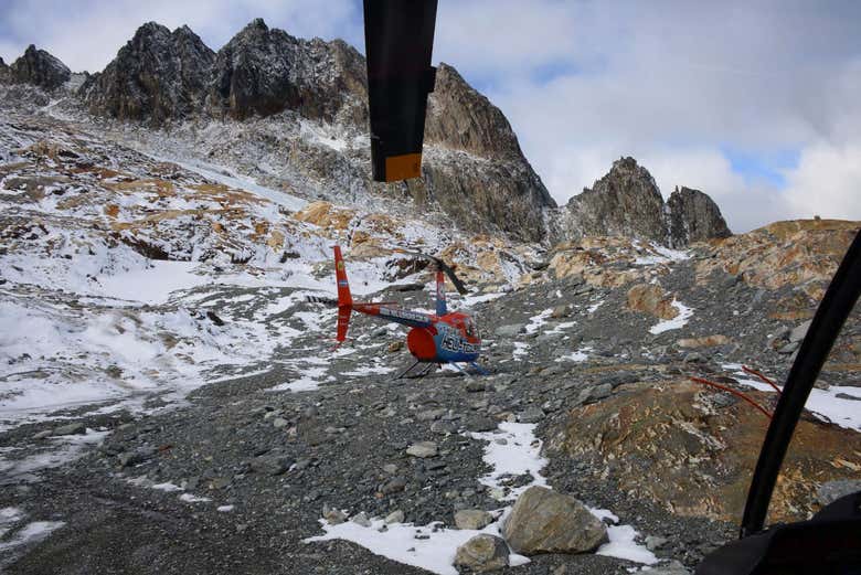 Disfrutando de la Cordillera de los Andes