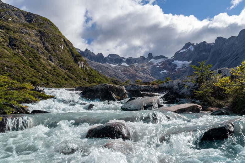 Los rápidos del río Esmeralda