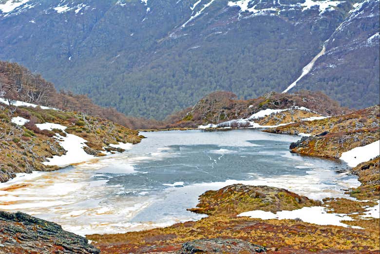 L'une des Lagunas Gemelas