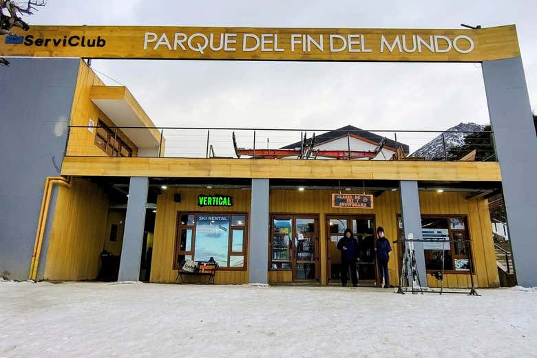 El Cerro Martial se ubica en el Parque del Fin del Mundo