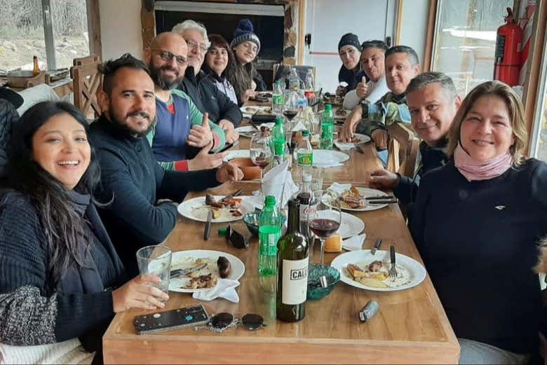 Durante la cena