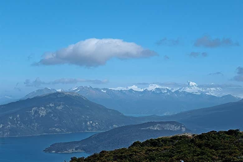 Do Monte Susana veremos as montanhas fueguinas