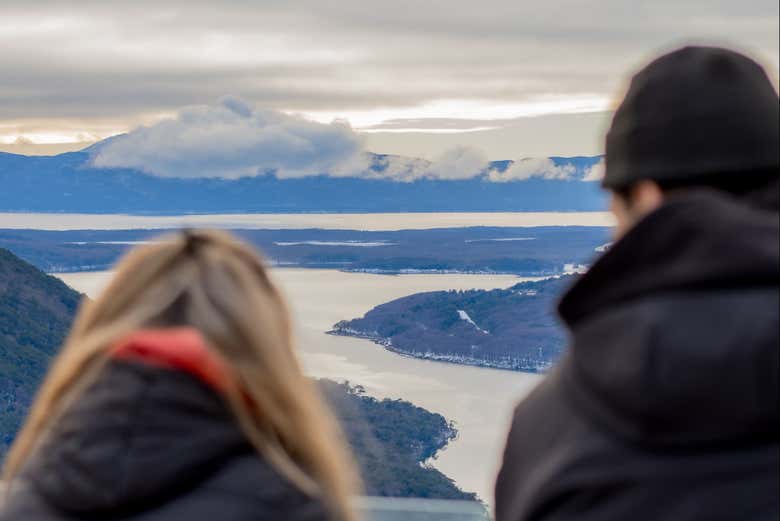 En el mirador Garibaldi