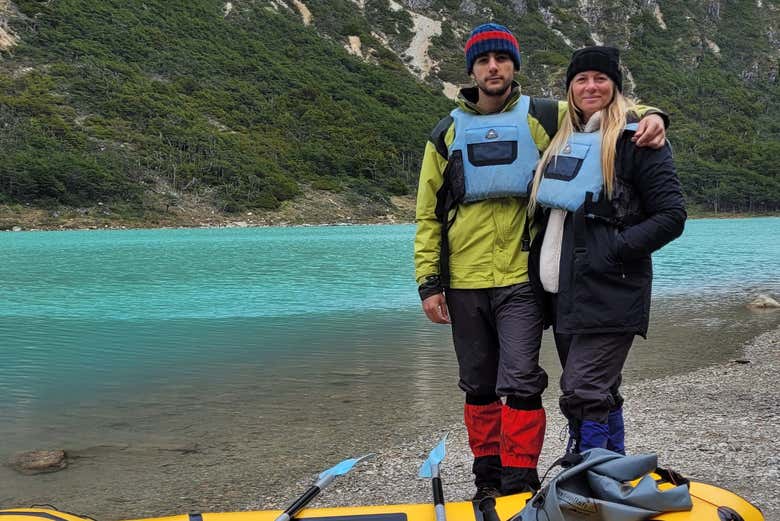 Découvrez la Laguna Esmeralda