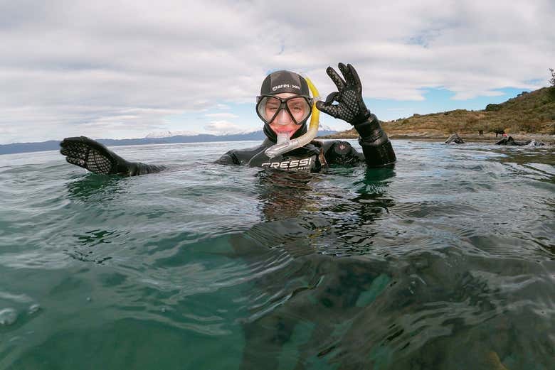 Having a great dive