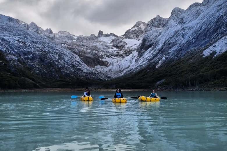 Row in unbeaten scenery