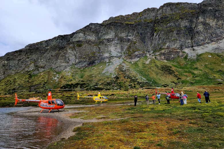 Cercados por um ambiente único em Cabo San Pío