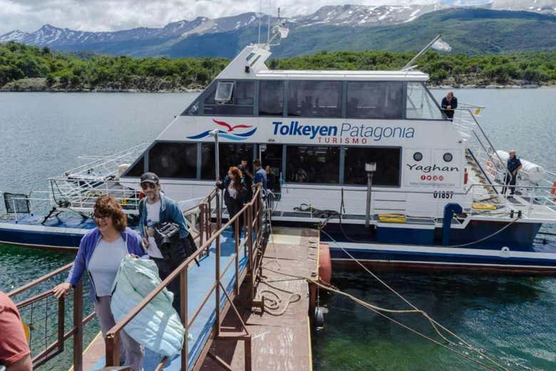 La embarcación de la travesía
