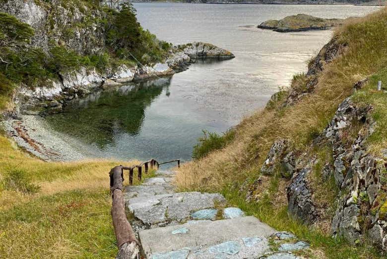 Senderos en isla Redonda