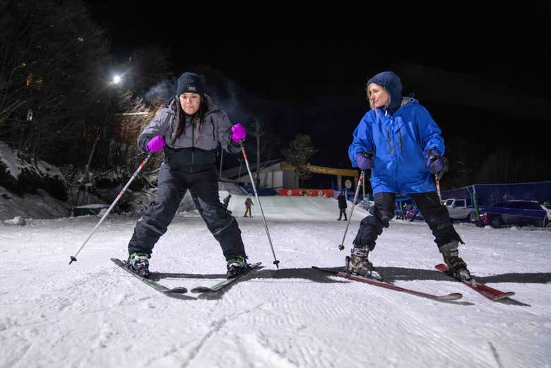 Aula de esqui