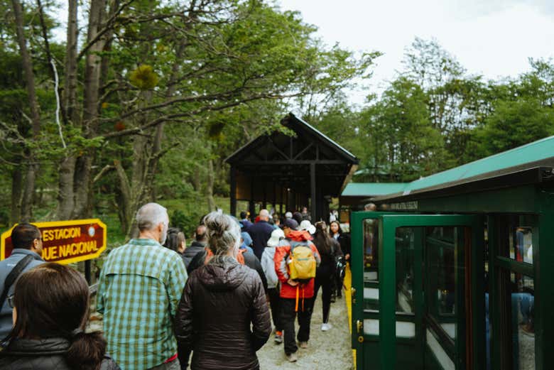 Gare du parc national de la Terre de Feu