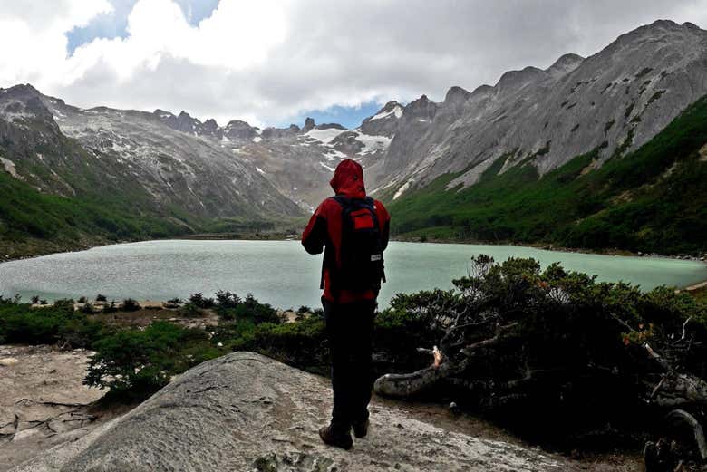 Vista da Laguna Esmeralda