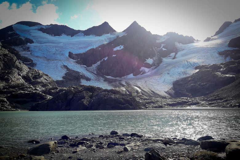 Vistas do glaciar