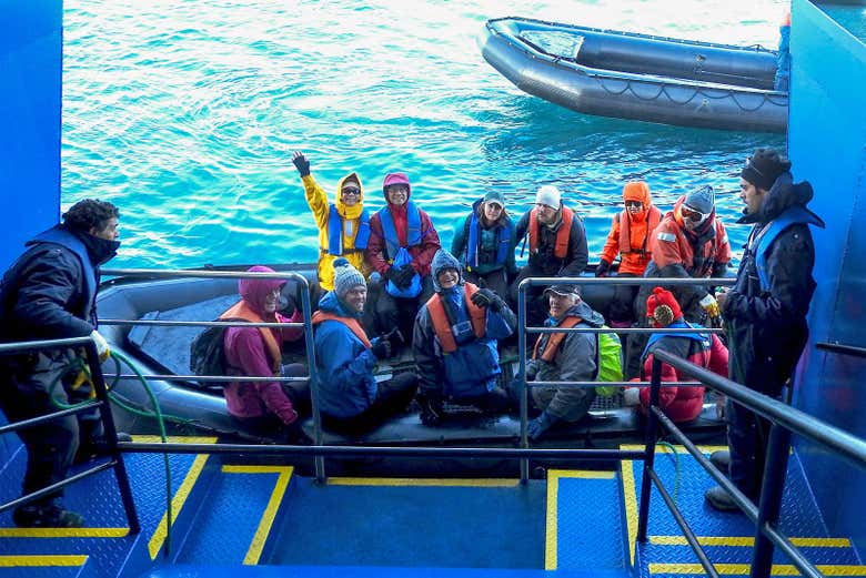 Los zodiac en los que haremos las excursiones