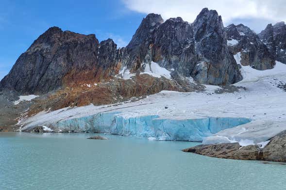 Trekking de 2 días hasta el glaciar Ojo del Albino