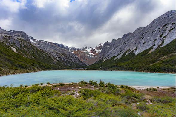 Trilha na Laguna Esmeralda