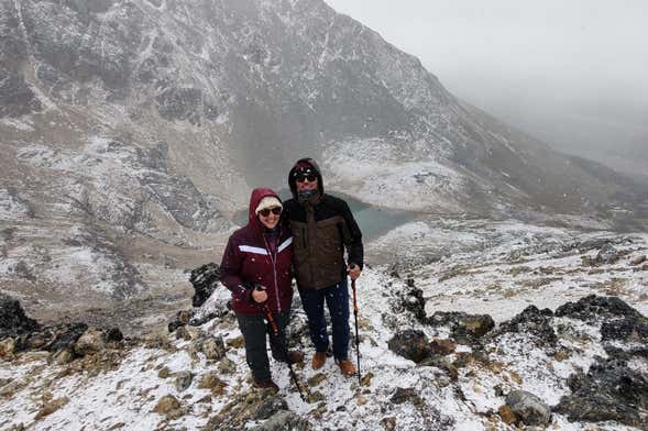 Trekking por la Laguna Turquesa y el Monte Carbajal