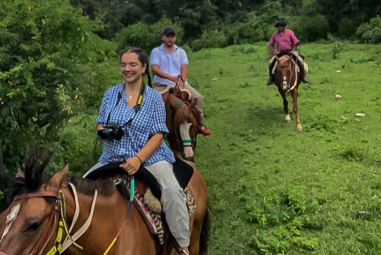 Ride through the lush landscapes of Vaqueros