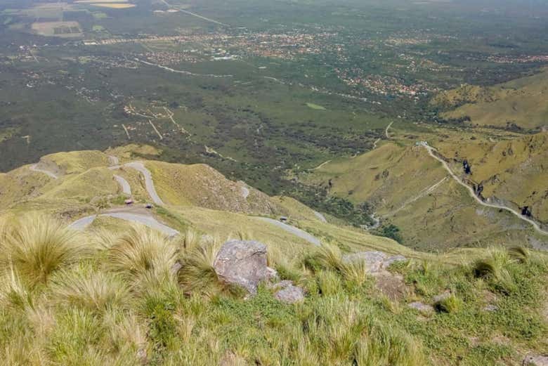 Montanhas em torno a Villa de Merlo