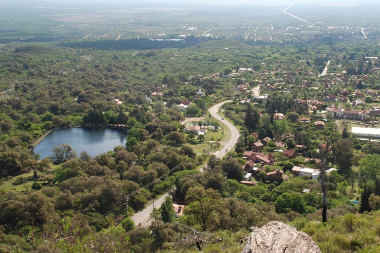 Vue panoramique sur Merlo (ou Villa de Merlo)