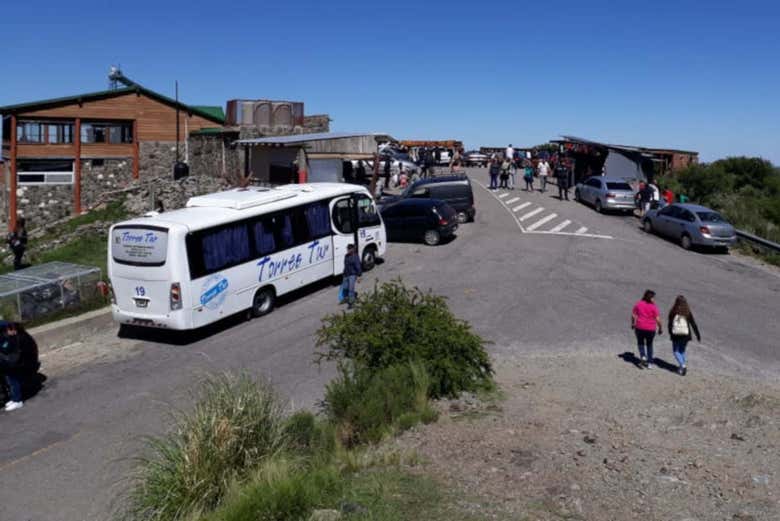 Parada en el mirador del sol