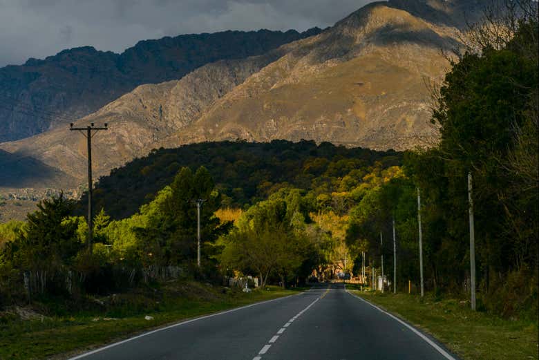Traversez la vallée de Traslasierra le long de la route 14