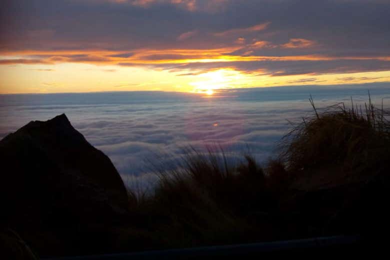 Vistas desde el mirador del sol