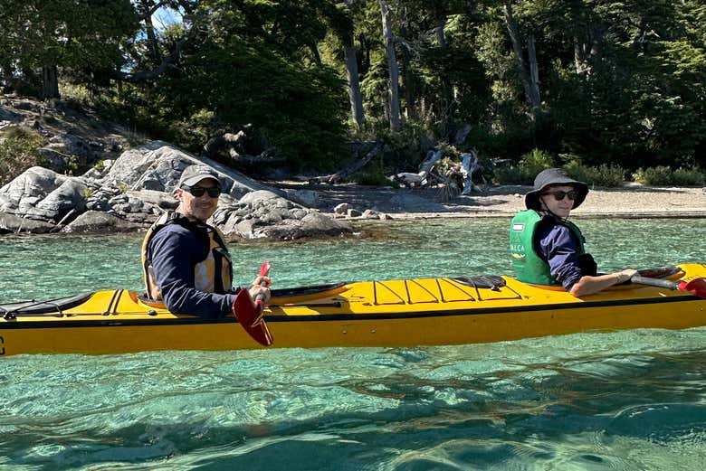 Deslizándonos sobre aguas de origen glaciar