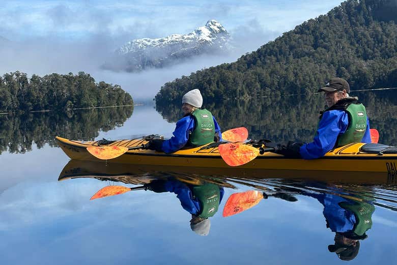 Un entorno impresionante en los lagos del parque 