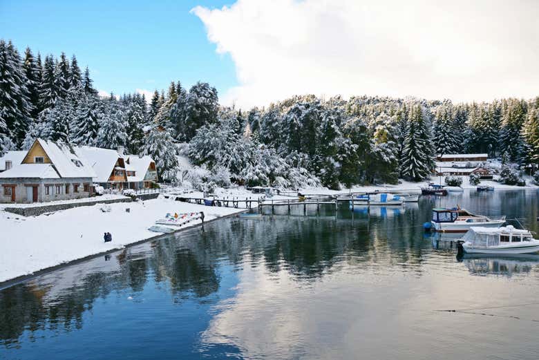 Puerto Manzano en invierno