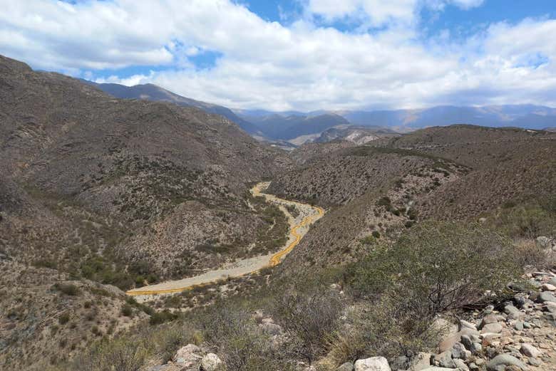 Paisagens da Mina La Mexicana