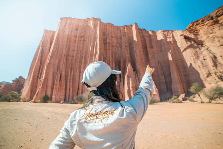 Desfrutando da excursão