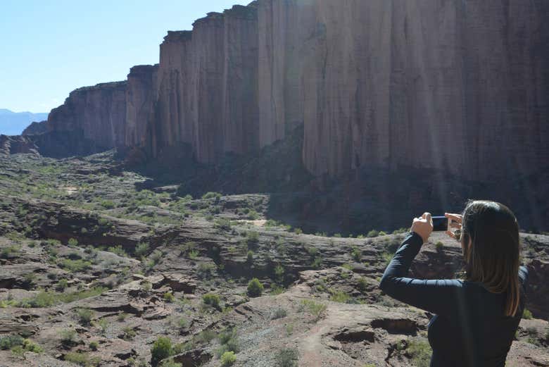 Fotografando as paisagens de Talampaya