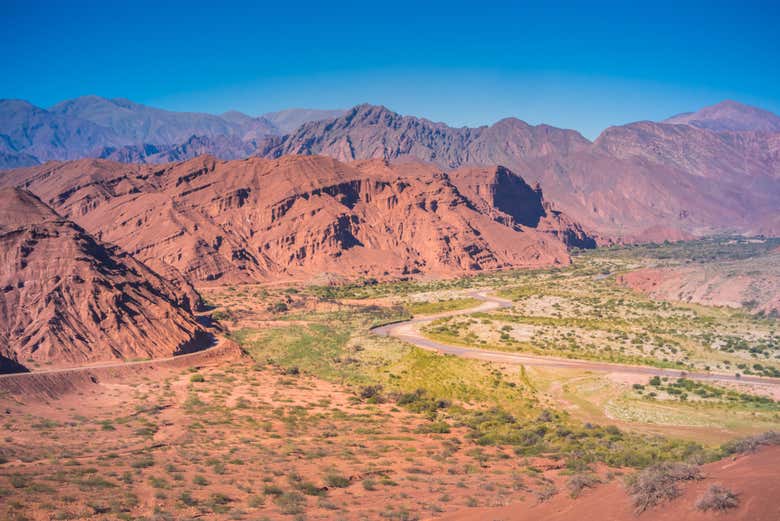 Panorâmica do Câñion do Triássico