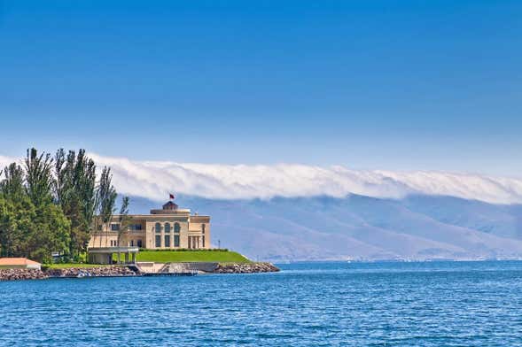 Lake Sevan, the Monasteries of Sevanavank Monastery, Hayravank Monastery & the Noraduz Cemetery Private Day Trip