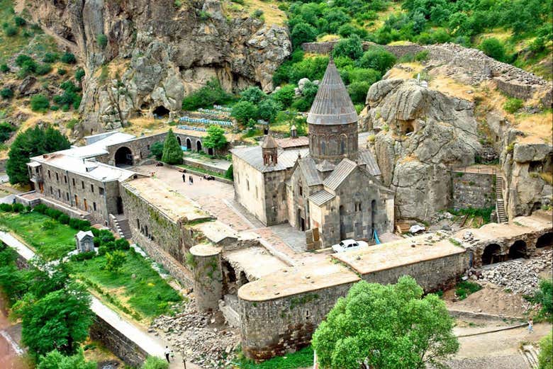 Explore the Geghard Monastery